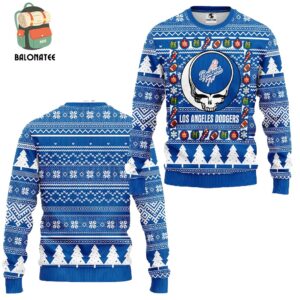 Grateful Dead X Los Angeles Dodger Christmas Ugly Holiday Sweater