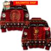 Hank Williams Jr. Whiskey Bent And Hell Bound Ugly Sweater