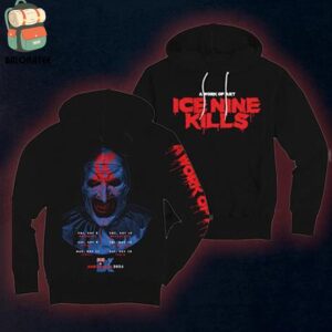 Ice Nine Kills Australia 2024 A Work Of Art Hoodie Dates And Places List Merchandise Limited Two Sides Classic T-Shirt