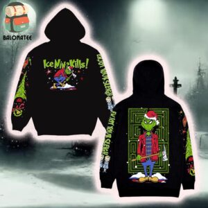 Ice Nine Kills Grinch Christmas Merch Enjoy Your Sleigh Hoodie Limited Edition Classic T-Shirt