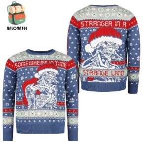 Iron Maiden Somewhere In Time Strange In A Strange Land Ugly Holiday Sweater