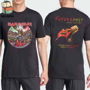 Iron Maiden The Future Past 2024 Tour Mexico Tee Merchandise Limited Two Sides Classic T-Shirt