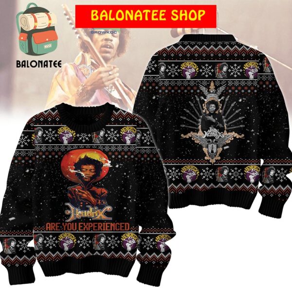 Jimi Hendrix King Jimi Are You Experienced Ugly Sweater