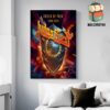 Slipknot Offcial Poster Europe Tour 2024 Dates And Places List Wall Decor Poster Canvas