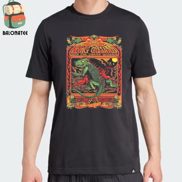 King Gizzard And The Lizard Wizzard Event Poster At JJ’s Live Fayetteville AR On November 13th 2024 Classic T-Shirt