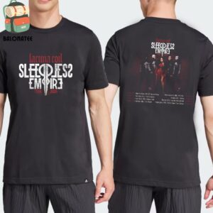 Lacuna Coil Sleepless Empire Tour 2025 Dates And Places List Two Sides Classic T-Shirt