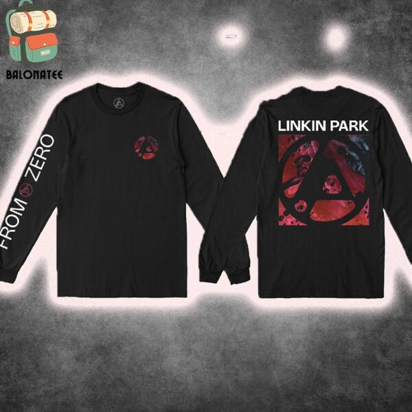 Linkin Park From Zero Texture Black Long Sleeve Merchandise Limited Classic T-Shirt