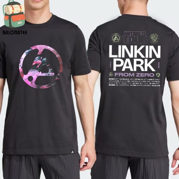 Linkin Park From Zero World Tour 2024 Dates And Places List Merchandise Limited Two Sides Classic T-Shirt