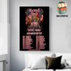 Sleep Token Exclusive Artprint Nurnberg Ritual On November 9th 2024 Merchandise Wall Decor Poster Canvas