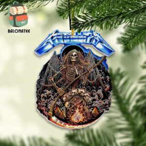 Metallica Creeping Death Merchandise Limited Edition Holiday Christmas Gift Ornament