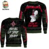 Metallica Ride The Lightning Christmas Gift Ugly Holiday Sweater