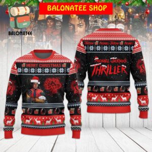 Michael Jackson’s Thriller Merry Christmas Ugly Sweater