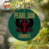 Pearl Jam Dark Matter World Tour 2024 At Marvel Stadium Melbourne On November 18th 2024 Holiday Christmas Gift Ornament