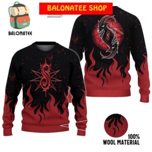 SlipKnot Goat Satan Rock Band Ugly Sweater