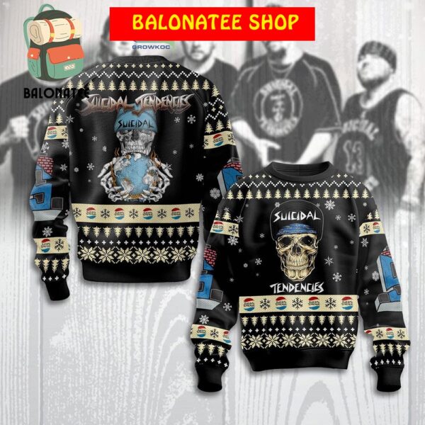 Suicidal Tendencies Band Christmas Ugly Sweater