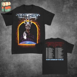 Testament Legacy Live New Order 2024 Tour Tee Merchandise Limited Two Sides Classic T-Shirt