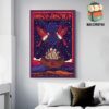 King Gizzard And The Lizzard Wizard Event Poster At The Forum Inglewood LA On November 1st 2024 Wall Decor Poster Canvas