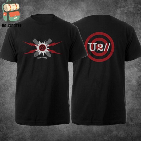 U2 How To Dismantle An Atomic Bomb Photo Tee Merch Limited Dismantle Logo Tee Merch Limited Two Sides Classic T-Shirt