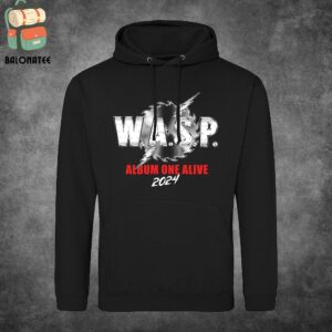 W.A.S.P Album One Alive Sawblade Hoodie Black Merch Limited Classic T-Shirt