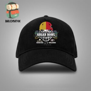 AllState Sugar Bowl Notre Dame Fighting Irish Head To Head Georgia Bulldogs CFP Quarterfinal At New Orleans Snapback Classic Hat Cap