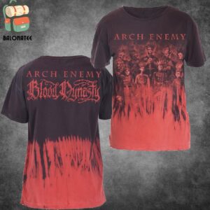 Arch Enemy Blood Dynasty Fire Tee Merchandise Limited All Over Print Shirt