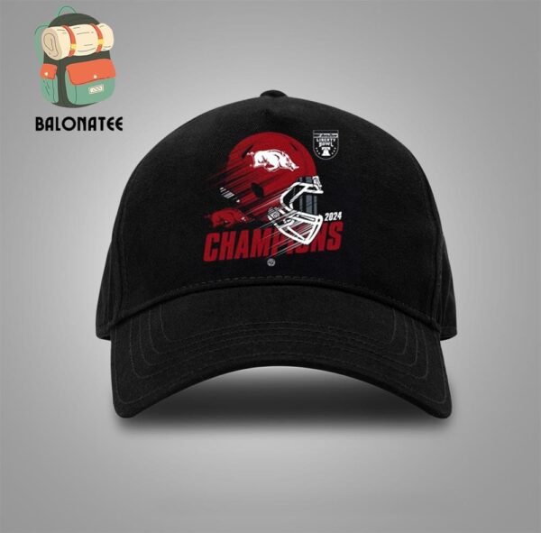 Arkansas Razorbacks Football Is 2024 Liberty Bowl Champions Snapback Classic Hat Cap