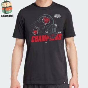 Arkansas State Red Wolves Is The 68 Ventures Bowl 2024 Champions Helmet College Football 2024-2025 Classic T-Shirt