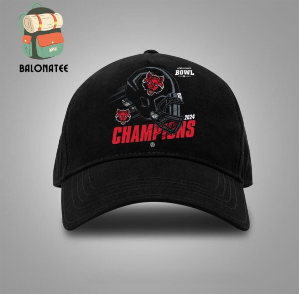 Arkansas State Red Wolves Is The 68 Ventures Bowl 2024 Champions Helmet College Football 2024-2025 Snapback Classic T-Shirt