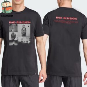 Bad Religion Stranger Than Fiction Collage Track List Tee Merch Limited Two Sides Classic T-Shirt