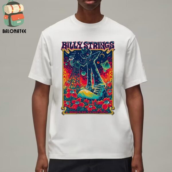 Billy Strings Event Poster At Bok Center Tulsa OK On December 10th 2024 Classic T-Shirt