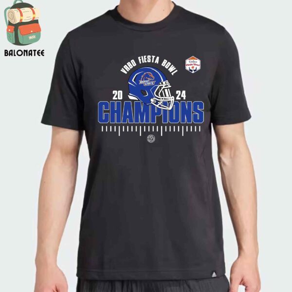 Boise State Broncos Is The 2024 Vrbo Fiesta Bowl Champions Quaterfinal College Football Playoff Classic T-Shirt