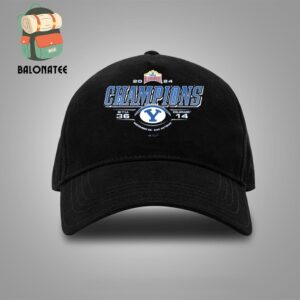 Byu Cougars 2024 Valero Alamo Bowl Champions Result Royal Merchandise Limited Snapback Classic Hat Cap