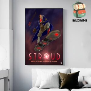 Cj Stroud x Ekko Artwork NFL Collab Arcane League Of Legends For The Christmas Match Ravens Vs Texans On December 25th 2024 Wall Decor Poster Canvas