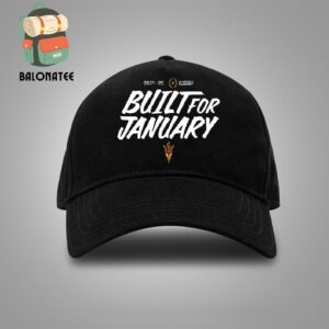 College Football Playoff 2025 Arizona State Sun Devils Built For January Merchandise Limited Snapback Classic Hat Cap