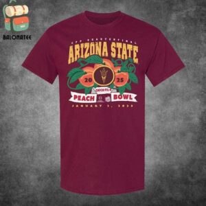 College Football Playoff 2025 Arizona State Sun Devils Chick Fil A Peach Bowl Classic T-Shirt