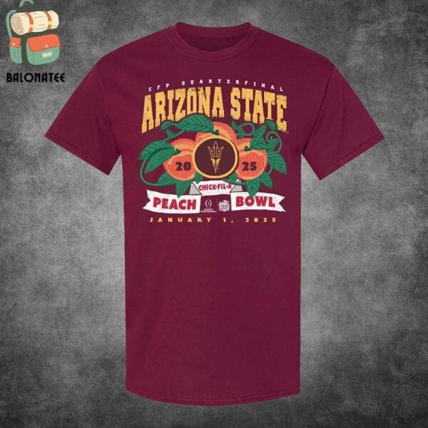 College Football Playoff 2025 Arizona State Sun Devils Chick Fil A Peach Bowl Classic T-Shirt