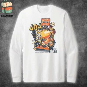 College Football Playoff 2025 Atlanta 404 White Long Sleeve Merch Limited Classic T-Shirt