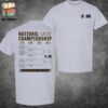 College Football Playoff 2025 Georgia Allstate Sugar Bowl Bound Classic T-Shirt