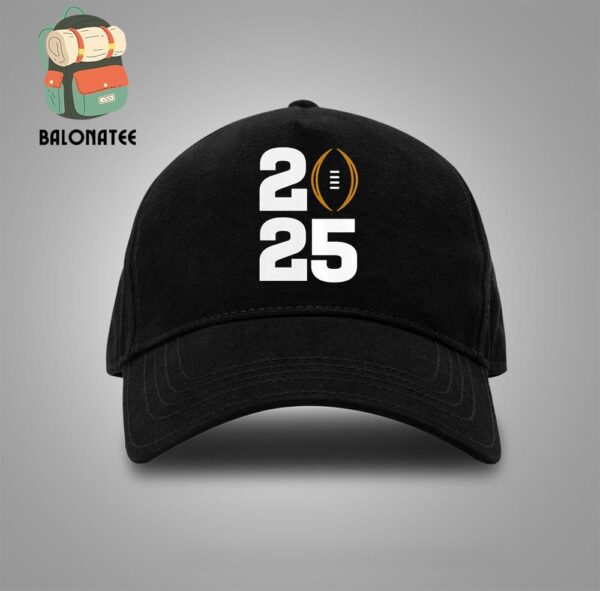 College Football Playoff 2025 National Championship Game Logo Snapback Classic Hat Cap