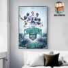 Congrats To BYU Cougars With The 2024 Valero Alamo Bowl Champions Wall Decor Poster Canvas