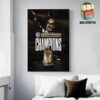 Congrats To USC Trojans Football With 2024 Las Vegas Bowl Champions Wall Decor Poster Canvas