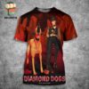 David Bowie Main Edition Poster Celebration 50th Anniversary Eighth Album Diamond Dogs All Over Print Shirt