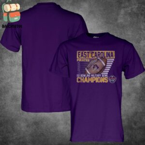 ECU Pirates 2024 Military Bowl Champions Merchandise Limited Classic T-Shirt