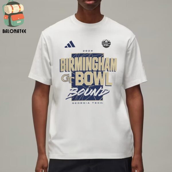 Georgia Tech Yellow Jackets Adidas Birmingham Bowl Participant Tee Merchandise Limited Classic T-Shirt