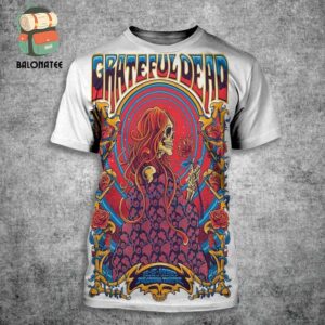 Grateful Dead Poster Celebrate 1970 Show For Carly Show At The Capitol Theatre On November 6th 1970 All Over Print Shirt