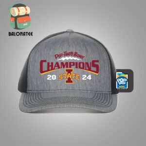 Iowa State Cyclones 2024 Pop-Tarts Bowl Champions Cap Merchandise Limited Snapback Classic Hat Cap