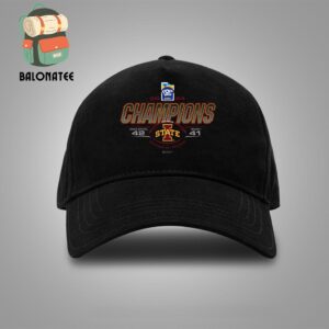 Iowa State Cyclones 2024 Pop-Tarts Bowl Champions Result Merchandise Limited Snapback Classic Hat Cap