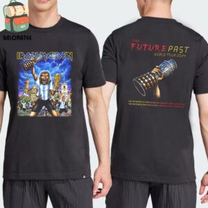 Iron Maiden The Future Past 2024 Tour Argentina Tee Merchandise Limited Two Sides Classic T-Shirt