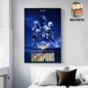 Florida Gators Are Gasparilla Bowl Champions 2024 NCAA Football Division I College Football Wall Decor Poster Canvas