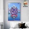 Jackson State Tigers Is Cricket Celebration Bowl Champions 2024 HBCU National Champions Wall Decor Poster Canvas